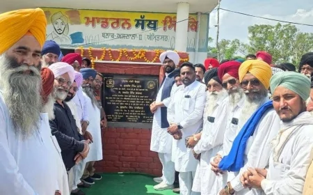 कुलदीप सिंह धालीवाल का बड़ा ऐलान: अजनाला में 194 करोड़ से 480 किमी सड़कों का नवीनीकरण
