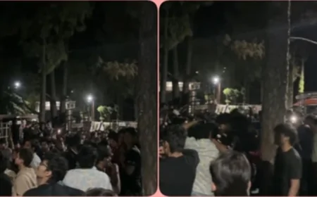 निजी विश्वविद्यालय का छात्र हॉस्टल की बालकनी से कूदा, आत्महत्या का किया प्रयास