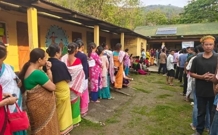 असम में रिकॉर्ड 85.96% मतदान, सत्ता बनाम विपक्ष—किसके पक्ष में जाएगा जनादेश?