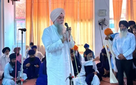 विधानसभा स्पीकर कुलतार सिंह संधवान ने गुरुद्वारा भजनगढ़ साहिब में टेका माथा, बेअदबी बिल पर गवर्नर की मुहर की पुष्टि