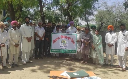 कोटफत्ता में किसान जागरूकता कैंप, नई खेती तकनीकों की दी जानकारी