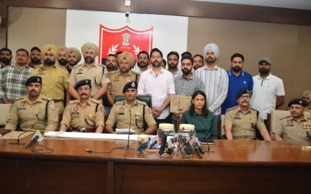 12 घंटे में बड़ा खुलासा: पटियाला पुलिस ने ISI लिंक्ड आतंकी मॉड्यूल पकड़ा, बम ब्लास्ट केस सुलझा