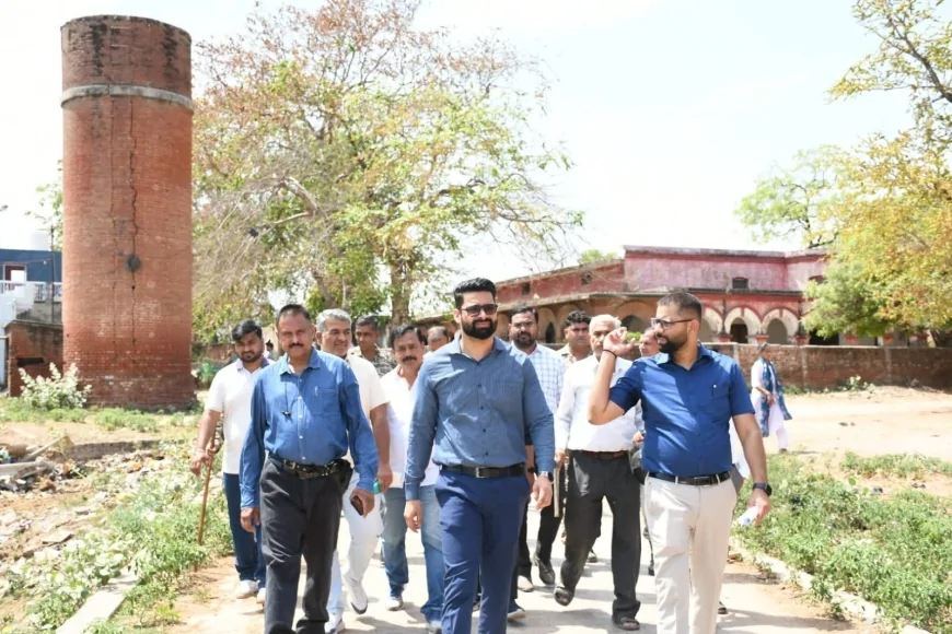 कृष्णापुरी क्षेत्र की 5 हेक्टेयर भूमि पर निगम का कब्जा, अवैध अतिक्रमण हटाकर शुरू किया समतलीकरण कार्य