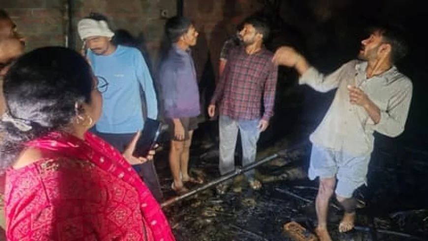 सीतापुर अग्निकांड: 7 साल की मीनाक्षी की भी मौत, मृतकों की संख्या तीन हुई, गांव में पसरा मातम