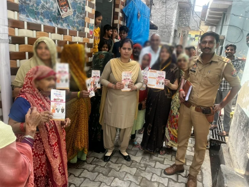मिशन शक्ति अभियान के तहत महिलाओं को किया जागरूक