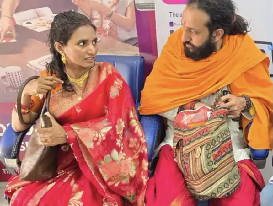 IIT बाबा ने रचाई शादी: पत्नी संग झज्जर पहुंचे अभय सिंह, परिवार से की मुलाकात