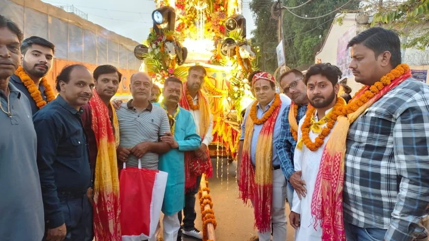 80वें ऐतिहासिक रथ महोत्सव मेले का भव्य शुभारंभ, डॉ. विकास शर्मा ने किया उद्घाटन