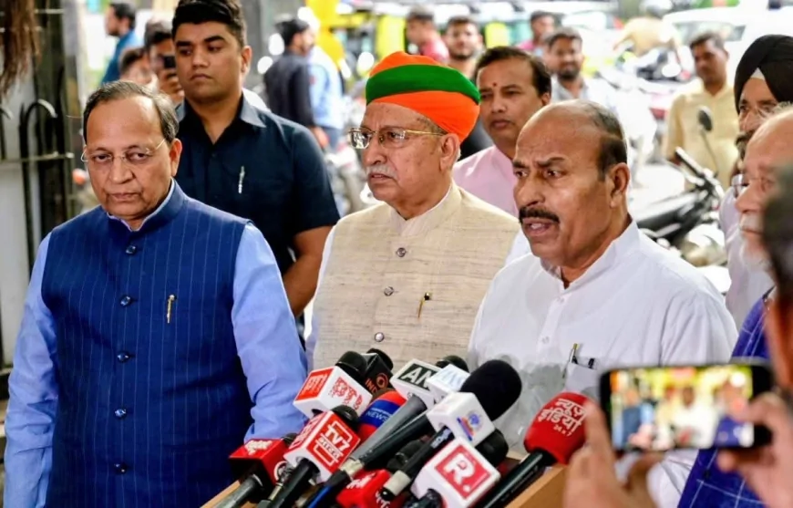 भाजपा प्रतिनिधिमंडल ने चुनाव आयोग से की मुलाकात, बंगाल चुनावों पर जताई चिंता