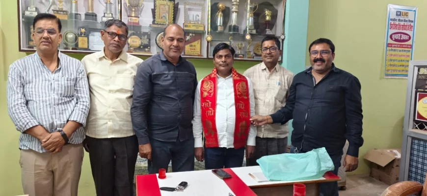 प्रधान अनिल कुमार सिंह क्षत्रिय कल्याण परिषद दोस्तपुर के बने अध्यक्ष