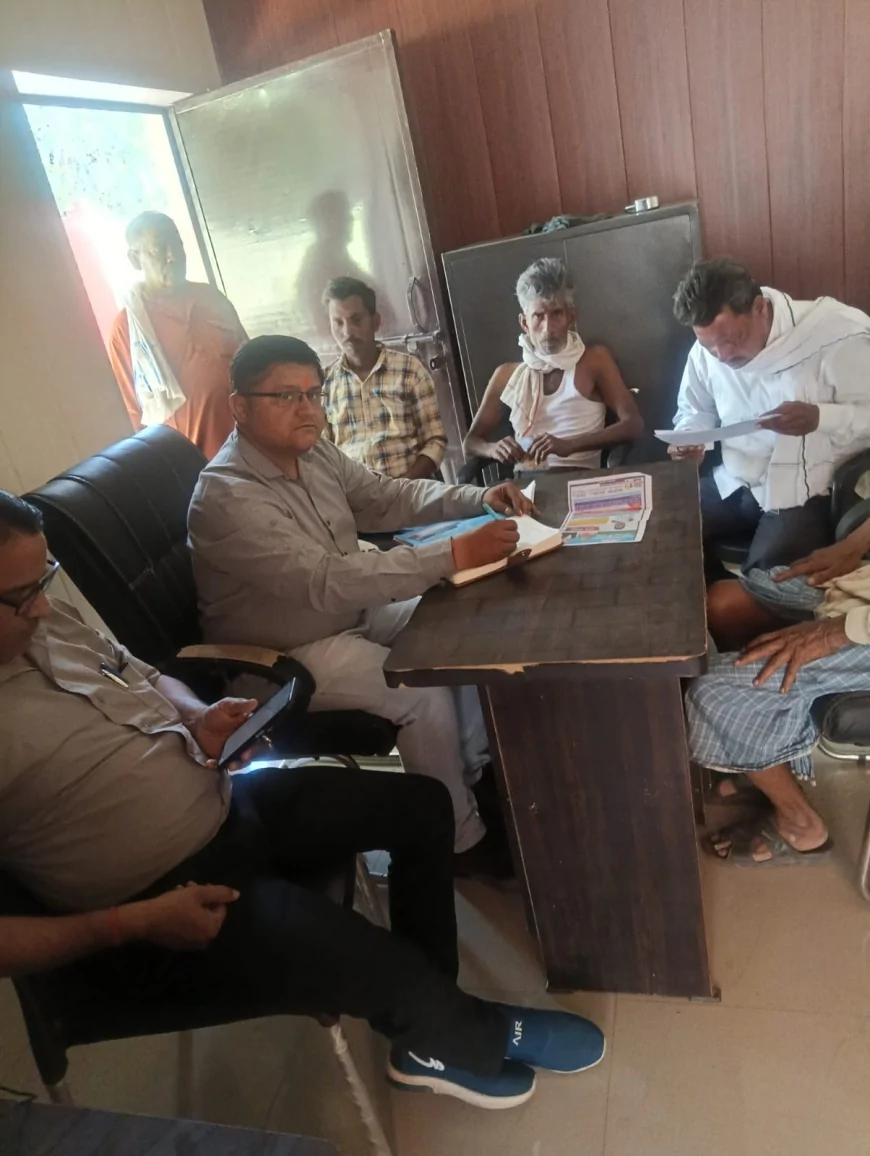 मूसेपुर ग्राम सभा में फार्मर रजिस्ट्री हेतु शिविर का हुआ आयोजन