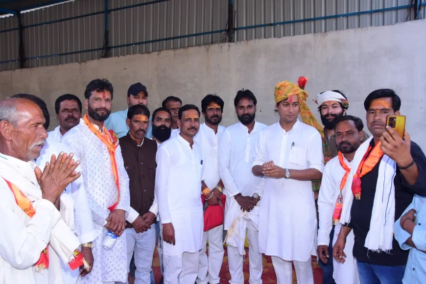 आरोन में हर्षोल्लास से मनाई गई संत शिरोमणि श्री सेन जी महाराज की जयंती