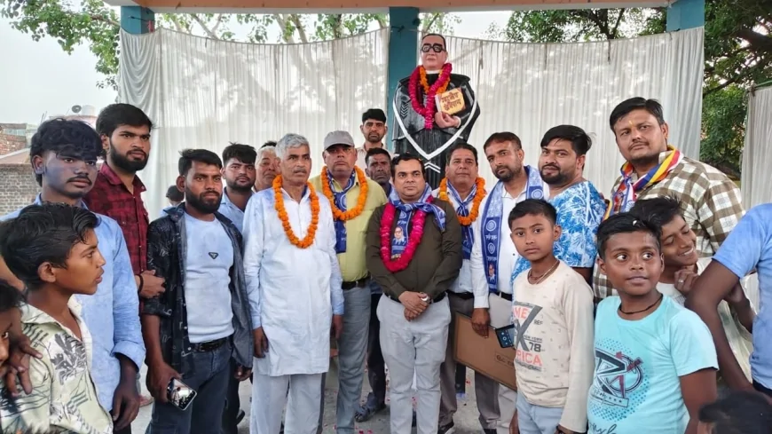 नगला विजैया में श्रद्धा और उत्साह के साथ मनाई गई बाबा साहेब की 135वीं जयंती