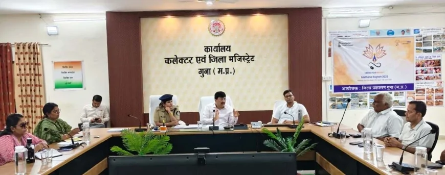 गुना में ट्रांसपोर्ट व्यवस्था सुधार के लिए एक्शन: शॉर्ट-लॉन्ग टर्म प्लान तैयार करने के निर्देश