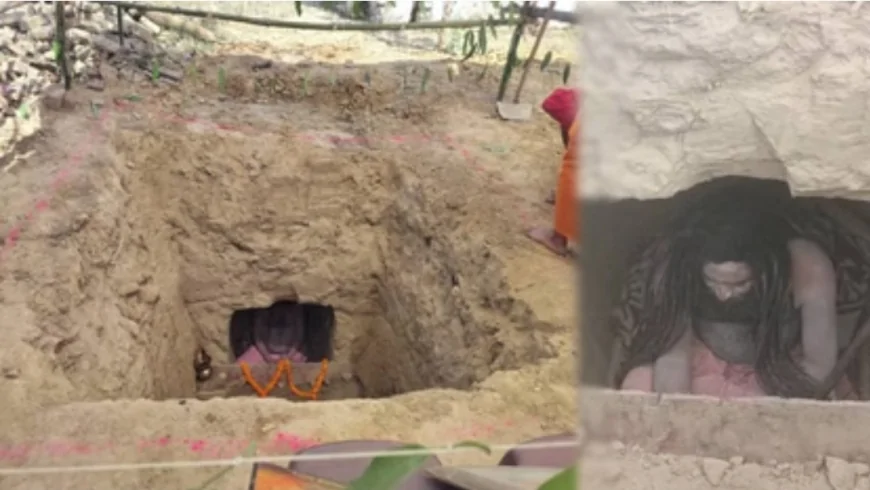 बाराबंकी में ‘जिंदा समाधि’ की जिद से तनाव, मठ में हाई वोल्टेज ड्रामा; प्रशासन मनाने में जुटा