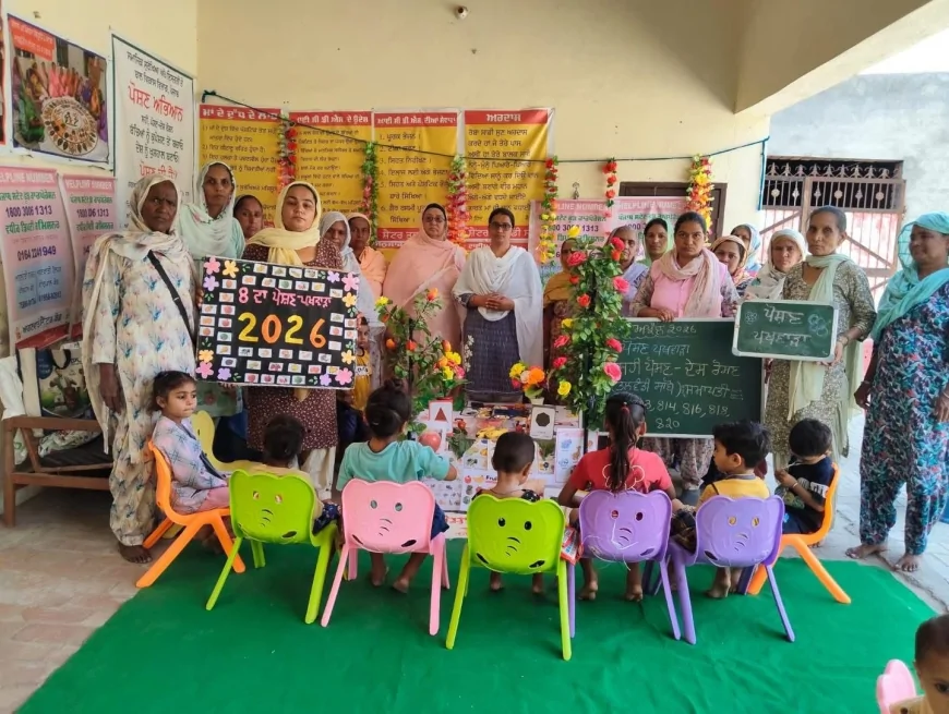 बठिंडा में पोषण पखवाड़ा संपन्न, हेल्दी डाइट के प्रति लोगों को किया जागरूक