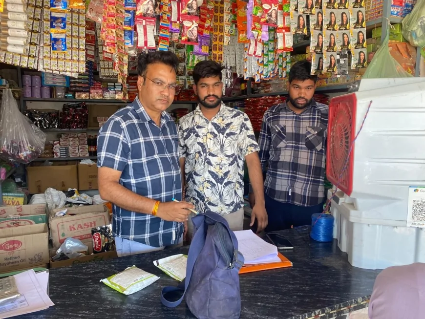 कलेक्टर ने मिलावटखोरों के विरुद्ध सख्त कार्रवाई के दिए निर्देश, खाद्य पदार्थों के सैंपल लिए गए