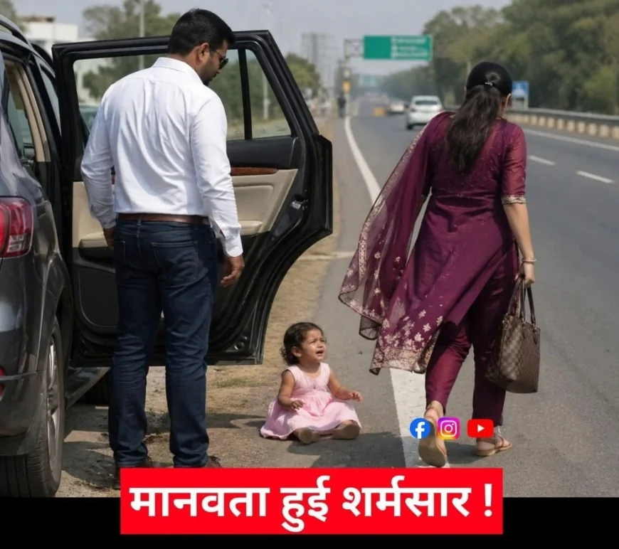 मध्य प्रदेश में इंसानियत शर्मसार: ‘मनहूस’ बताकर मासूम बच्ची को हाईवे पर छोड़ने का आरोप, दंपति पर गंभीर सवाल