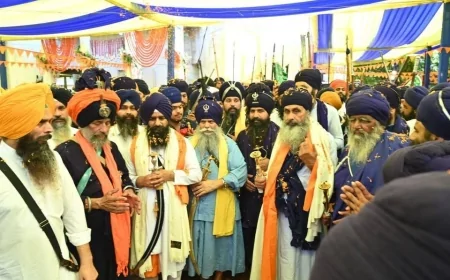 श्री कीरतपुर साहिब का 400वां स्थापना दिवस संपन्न: खालसाई शान के साथ ऐतिहासिक समारोह का समापन