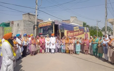 पंजाब में मुफ्त तीर्थ यात्रा योजना: श्रद्धालुओं को दर्शन के साथ रहने-खाने की सुविधा