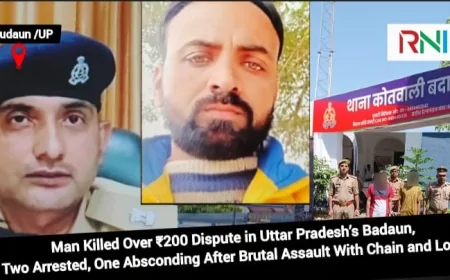 Man Killed Over ₹200 Dispute in Uttar Pradesh’s Badaun