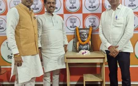 बंगाल समेत तीन राज्यों में भाजपा जीत पर जितेंद्र वर्मा का दावा, ‘सुशासन की जीत’ बताया
