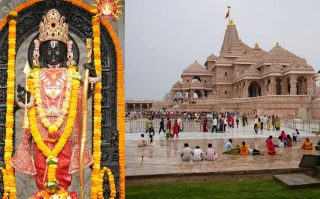 पहले बड़े मंगल पर राममंदिर में उमड़ी आस्था, सुहावने मौसम ने बढ़ाया भक्तों का उत्साह