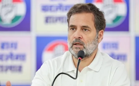 ‘जनादेश की चोरी’ का आरोप: राहुल गांधी ने भाजपा पर साधा निशाना, पार्टी के भीतर भी जताई नाराजगी