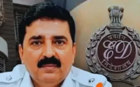कोलकाता DCP के खिलाफ ED की बड़ी कार्रवाई: शांतनु सिन्हा बिस्वास पर लुकआउट नोटिस जारी