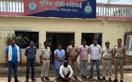 पांच मामलों में फरार 25 हजार का इनामी कुख्‍यात अंतर्राज्यीय पारदी बदमाश गिरफ्तार