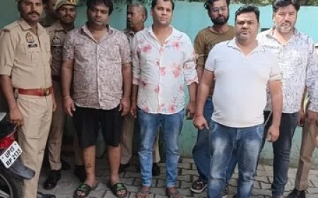 कानपुर में IPL सट्टा गैंग का भंडाफोड़: जीजा-साले समेत 5 गिरफ्तार, स्कॉर्पियो में चलता था पूरा नेटवर्क