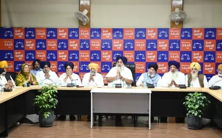 नगर निगम चुनाव पार्टी सिंबल पर लड़ेगा अकाली दल, बेअदबी कानून को लेकर AAP सरकार पर साधा निशाना