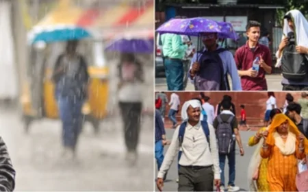 देशभर में मौसम का दोहरा वार: बिहार-झारखंड में आंधी-तूफान से 6 की मौत, कई राज्य भीषण गर्मी की चपेट में