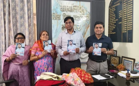 Dr. MAMTA MISHRA’S FIFTH BOOK-‘MIHIR GARG-EK SANSMARAN’ RELEASED