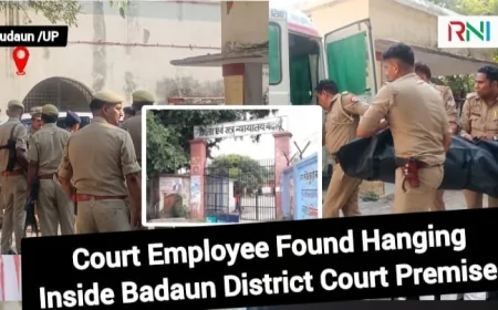 Court Employee Found Hanging Inside Badaun District Court Premises
