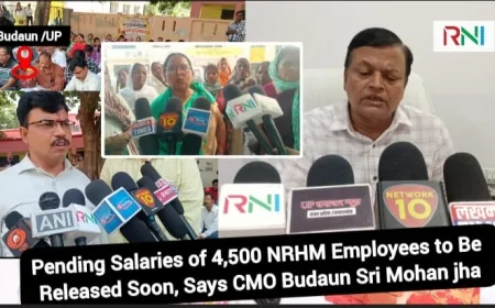 Pending Salaries of 4,500 NRHM Employees to Be Released Soon, Says CMO Budaun Sri Mohan jha