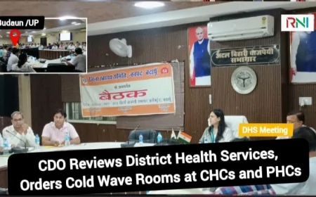CDO Reviews District Health Services, Orders Cold Wave Rooms at CHCs and PHCs