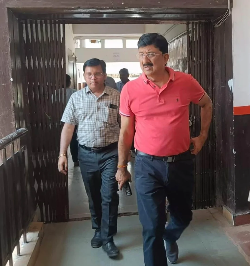 नीट परीक्षा को लेकर कलेक्टर का औचक निरीक्षण, व्यवस्थाओं का लिया जायजा