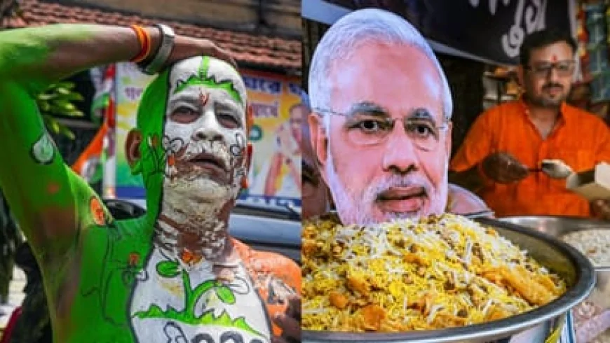 बंगाल में बदलते सियासी समीकरण: भाजपा की बढ़त से कार्यकर्ताओं में जश्न, टीएमसी खेमे में सन्नाटा