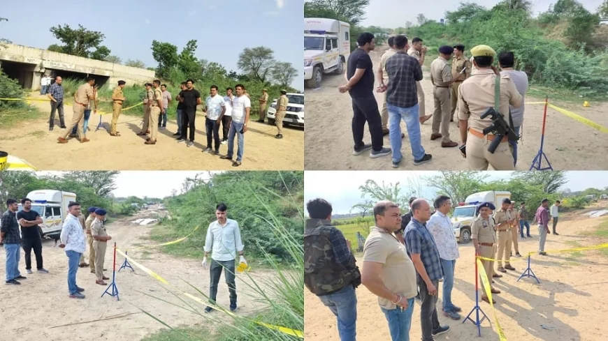 मथुरा में पुलिस मुठभेड़ में ढेर हुए बावरिया गिरोह के दो बदमाश, 30 लाख की डकैती में थे शामिल