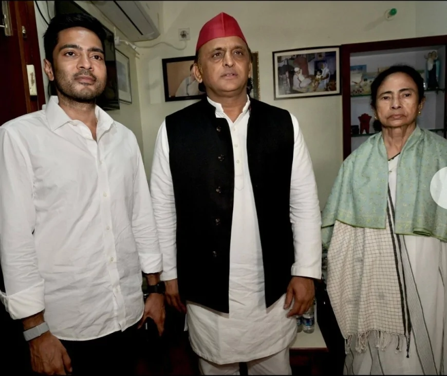 बंगाल चुनाव को लेकर अखिलेश यादव का भाजपा और चुनाव आयोग पर बड़ा हमला, ममता बनर्जी के समर्थन में उतरे