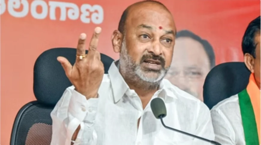 केंद्रीय मंत्री बी. संजय कुमार के बेटे पर पॉक्सो मामला दर्ज, भगीरथ ने लगाया पांच करोड़ की उगाही का आरोप