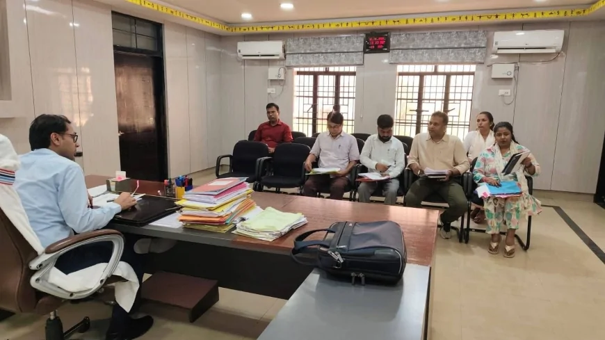 DM REVIEWS PROGRESS OF CM’S URBAN DEVELOPMENT SCHEME