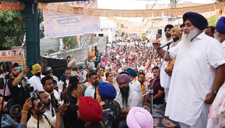 Erstwhile SAD govts transformed Bathinda into a modern city - Sukhbir S Badal