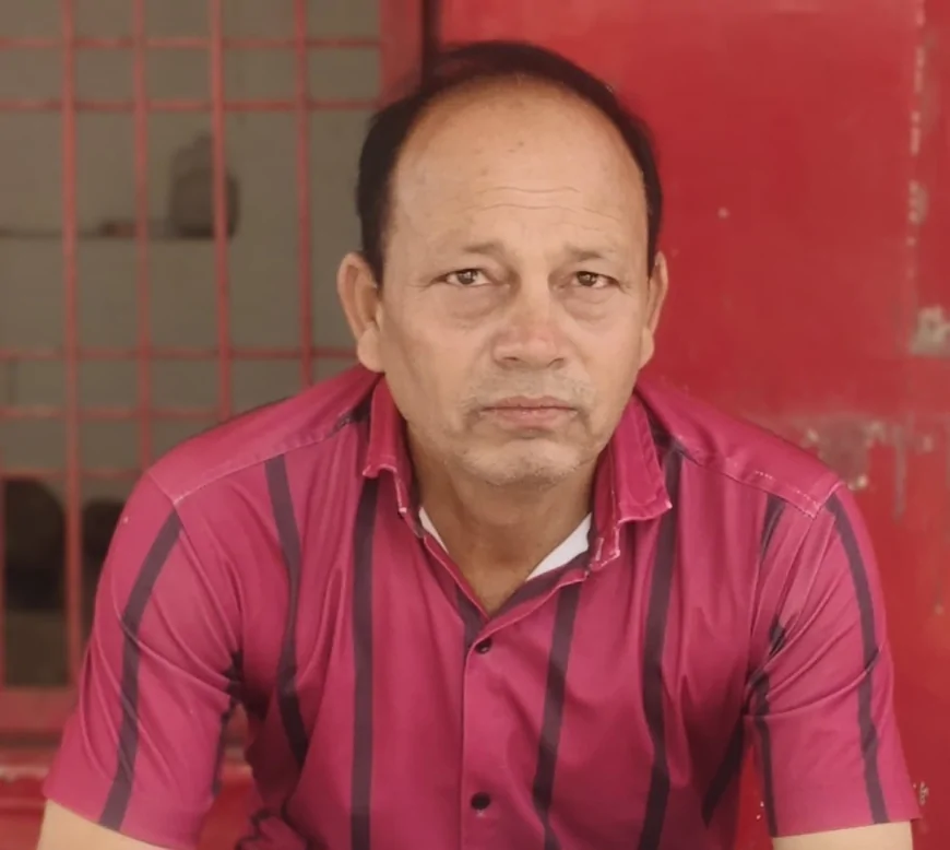 सड़क हादसे ने छीनी जिंदगी: हफ्तेभर मौत से लड़ने के बाद संतोष तिवारी का निधन, तीन बच्चों के सिर से उठा पिता का साया