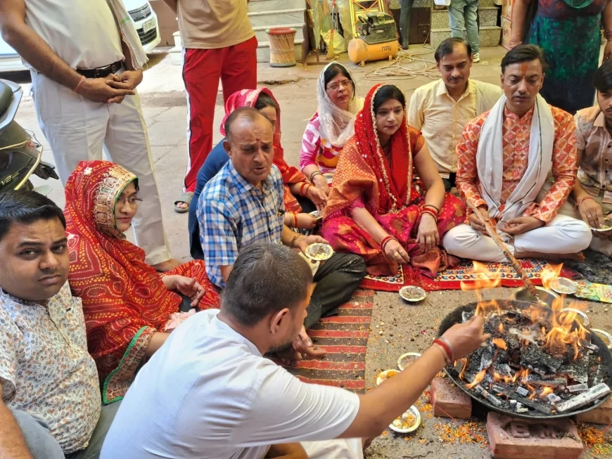 “अभिमान टूटे तो भगवान भी बन जाते हैं द्वारपाल” — हाथरस में भागवत कथा का भावपूर्ण समापन