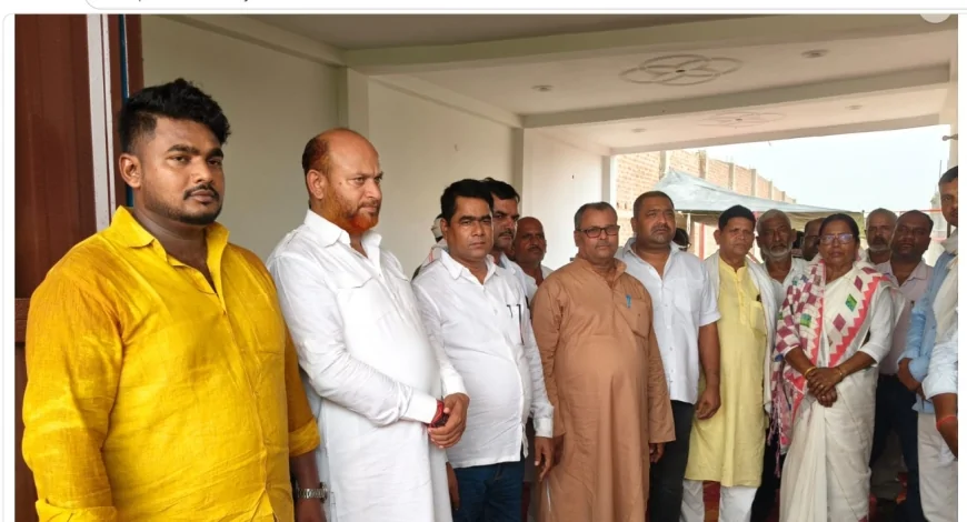 GRAND ALLIANCE WORKERS CELEBRAT SONU RAI’S VICTORY