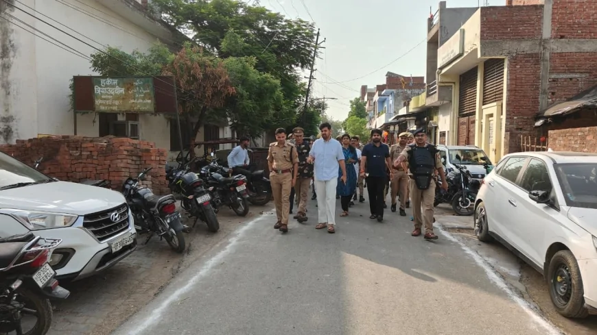 हरदोई में शांतिपूर्ण माहौल में अदा हुई ईद की नमाज, डीएम-एसपी ने संभाली सुरक्षा व्यवस्था