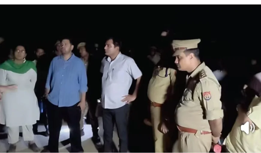 हरदोई में बुद्ध प्रतिमा स्थापना को लेकर बवाल, पुलिस टीम पर पथराव