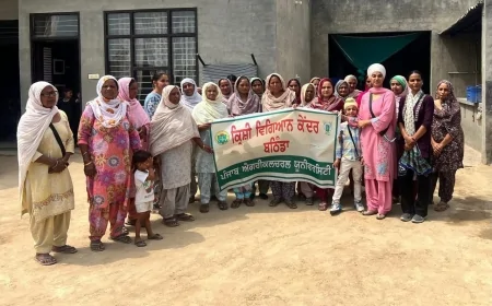 कृषि विज्ञान केंद्र ने लगाया एनीमिया जागरूकता कैंप, महिलाओं को दी पोषण संबंधी जानकारी