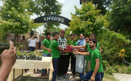 पर्यावरण दिवस पर सम्प्रेक्षण गृह में पौधरोपण, किशोरों को निःशुल्क विधिक सहायता की जानकारी